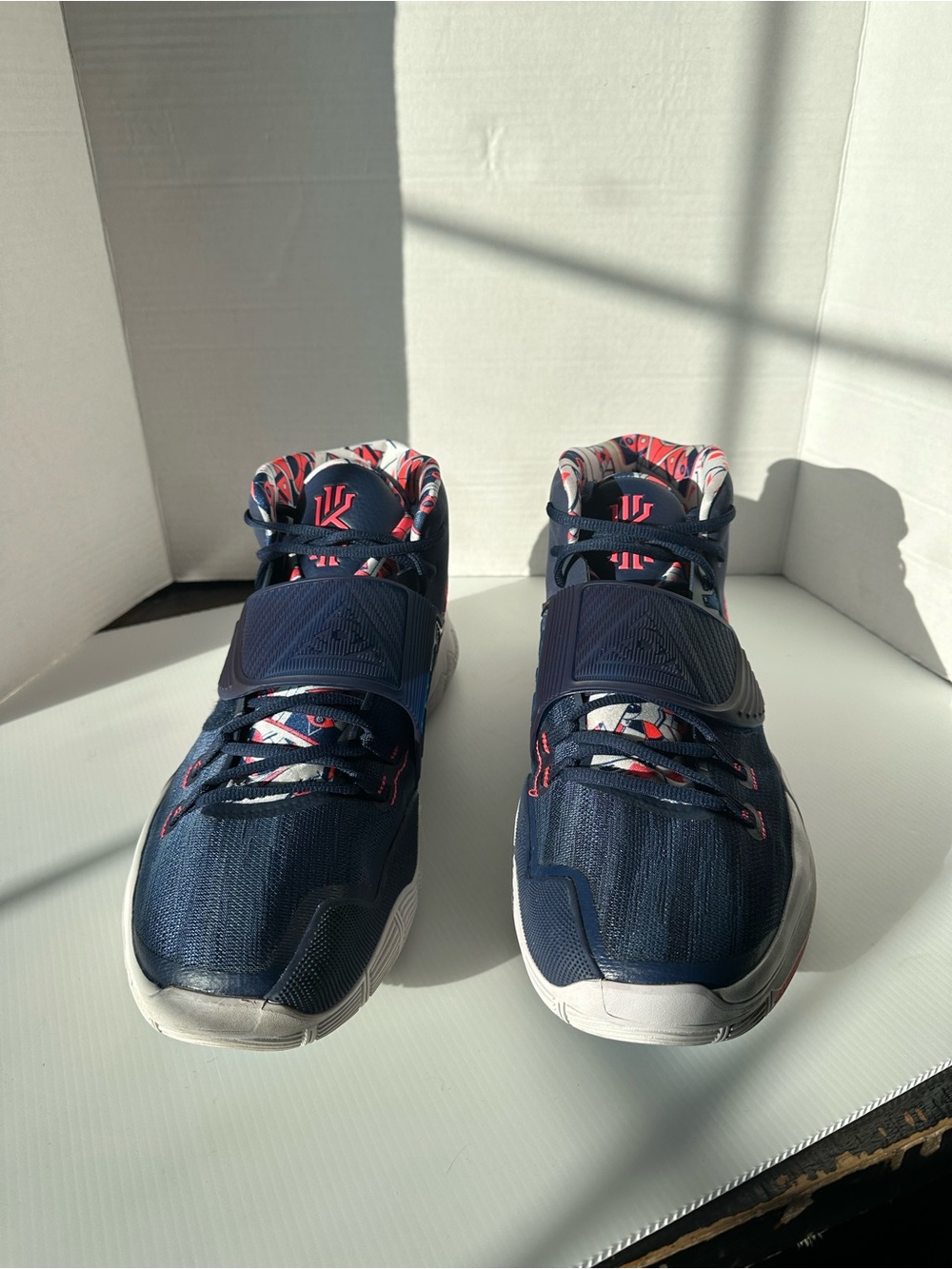 Size 17- Nike Kyrie 6 'USA' Basketball Shoes
